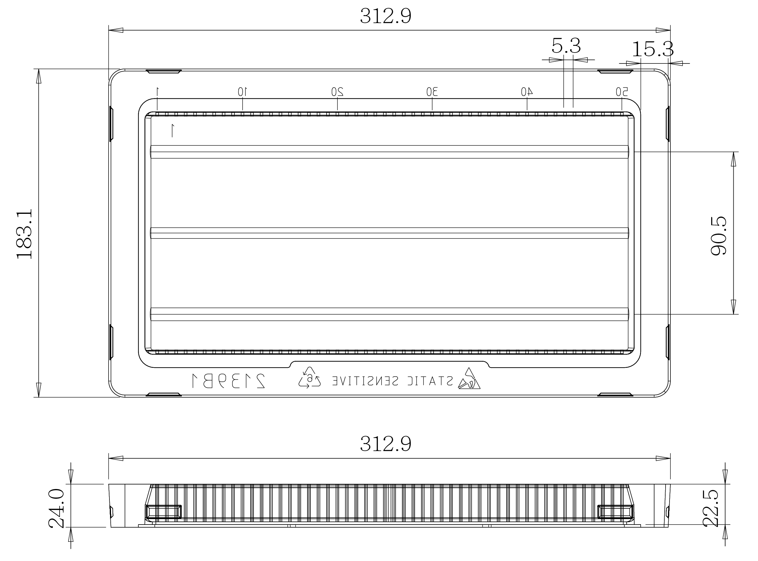 ddr dimm plastic packaging 2139b1

